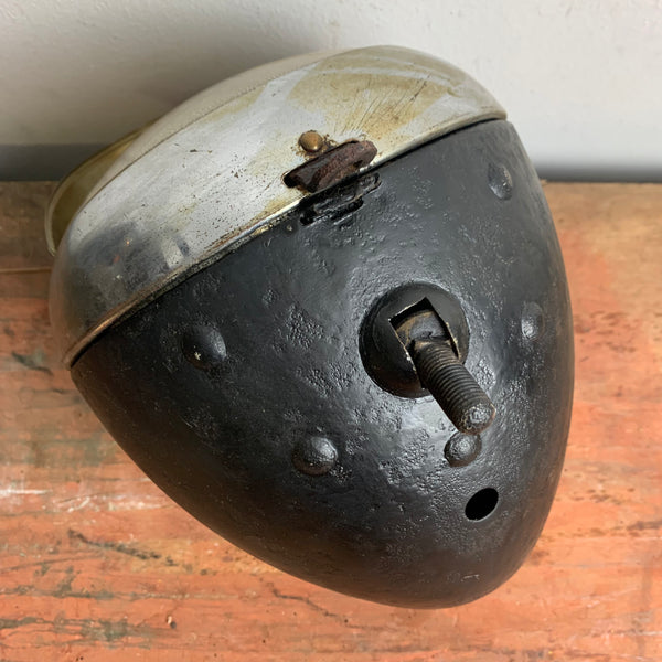 Oldtimer Motorrad Scheinwerfer