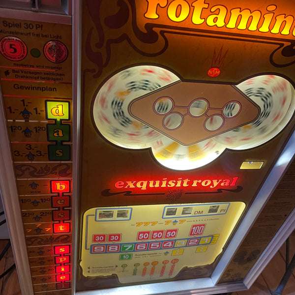 Spielautomat Rotamint exquisit Royal