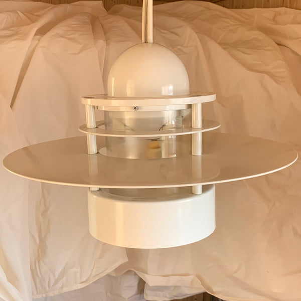 Große Orbiter Deckenlampe von Jens Møller Jensen für Louis Poulsen, 1998