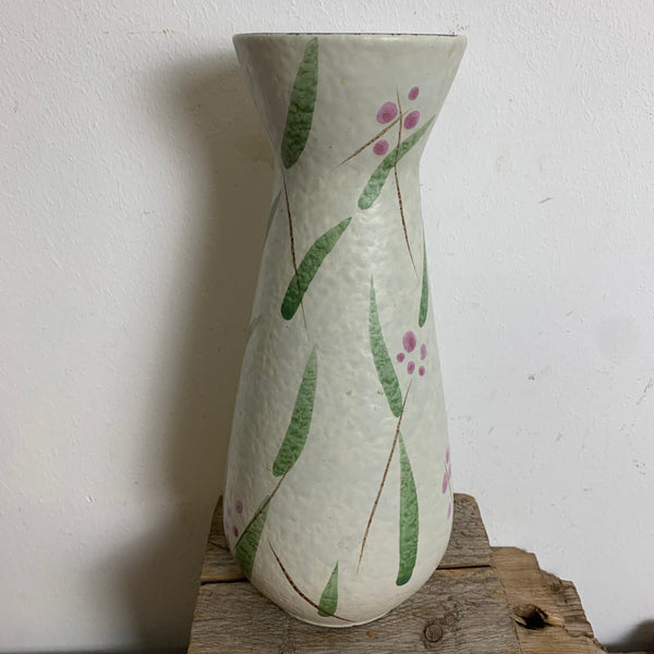 Mid Century Keramik Vase von Fohr