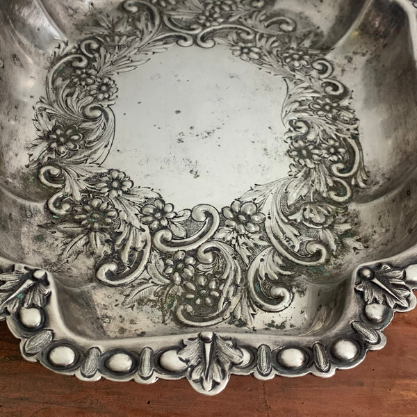 Antike Silber Jugendstil Schale von R&B