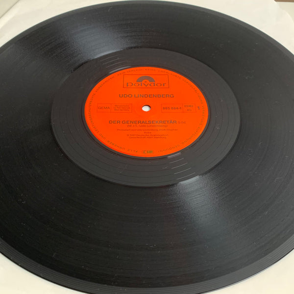 Maxi Single Der Generalsekretär von Udo Lindenberg