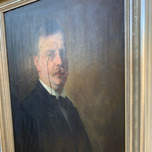 Ölgemälde von Johannes Kleinschmidt
