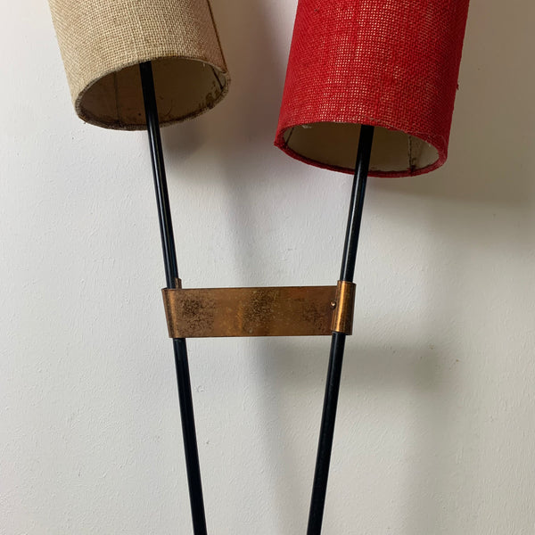 Hochwertige Mid Century Tütenlampe