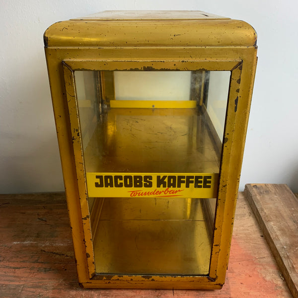 Vintage Jacobs Kaffee Vitrine