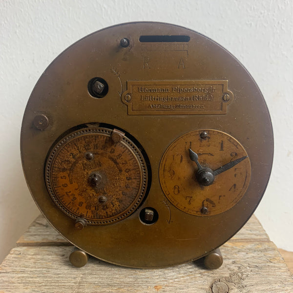 Antike Zünduhr für Gaslaternen Hermann Pipersberg jr.