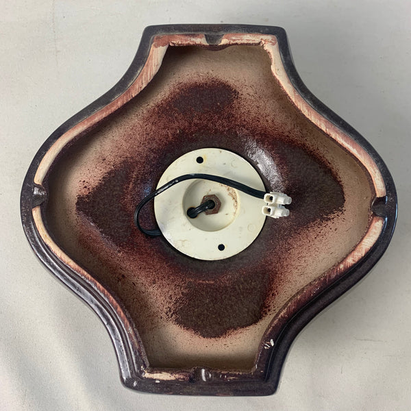 Fat Lava Wand Lampe grün braun
