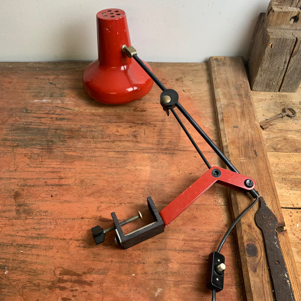 Vintage flexible Schreibtischlampe