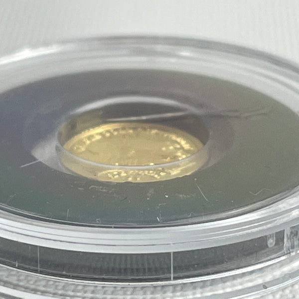 5 Gold Dollar Münze St. Georg und der Drache Königin Elisabeth II. Cook Inseln