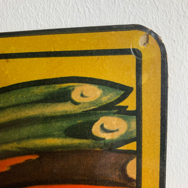 Vintage Pappaufsteller Crüwell Tabak