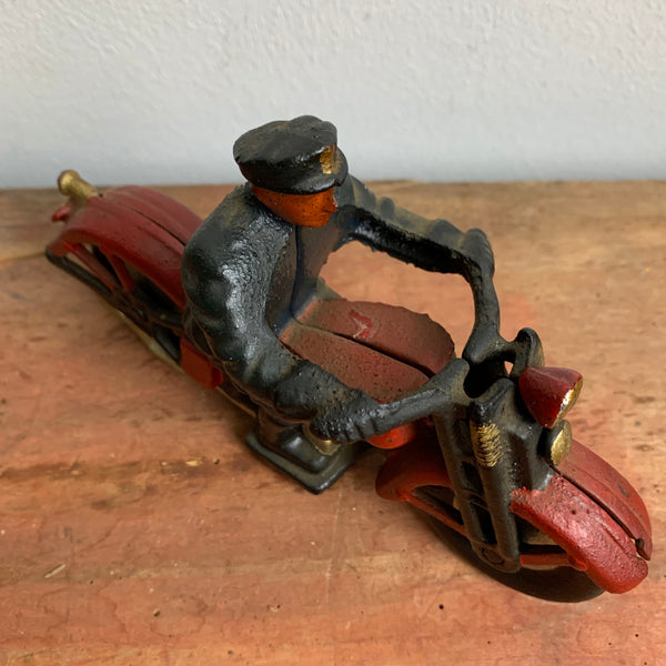 Vintage Harley Davidson von Hubley aus Gusseisen