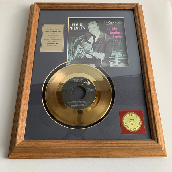 Goldene Schallplatte von Elvis Presley
