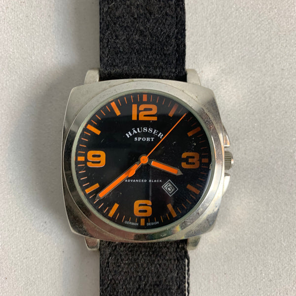 Vintage Häusser Sport Advanced Black Armbanduhr