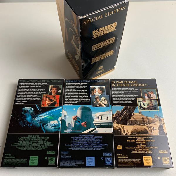 VHS Video Kassetten Special Edition Krieg der Sterne