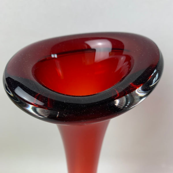 Vintage Design Orchideen Vase von Bo Borgstrom für Holmegaard Aseda
