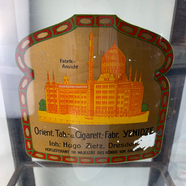 Vitrine für Zigaretten und Tabak Waren Yenidze