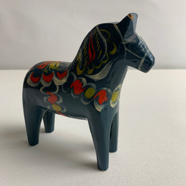 Dalapferd blau 13 cm