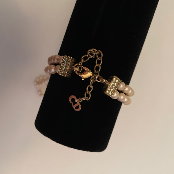 Zweireihiges Perlencollier von Christian Dior Germany