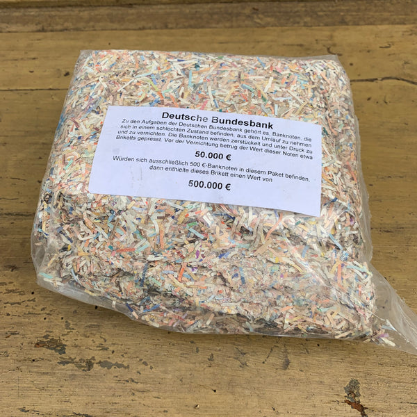 50.000 Euro Schreddergeld