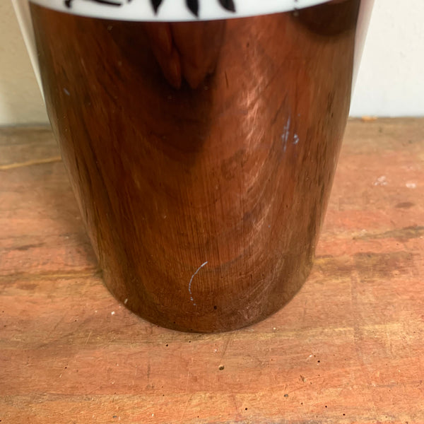 Seltene Kupferfarbene Vase Rosenthal Studio Linie von Björn Wiinblad