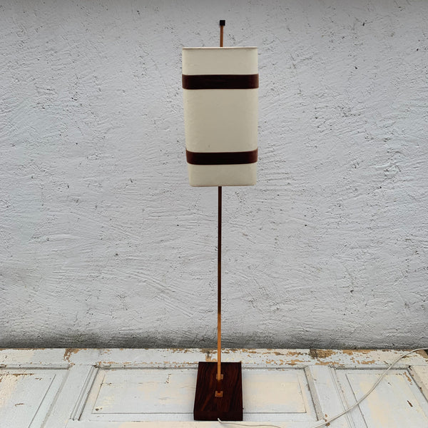 Vintage Stehlampe Quadra Silk de Luxe