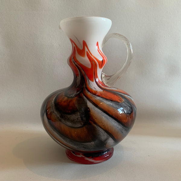 Opaline Florence Vase von Vetreria Barieri