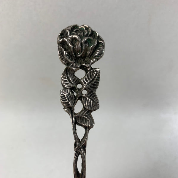 Gebäckheber Hildesheimer Rose 800er Silber