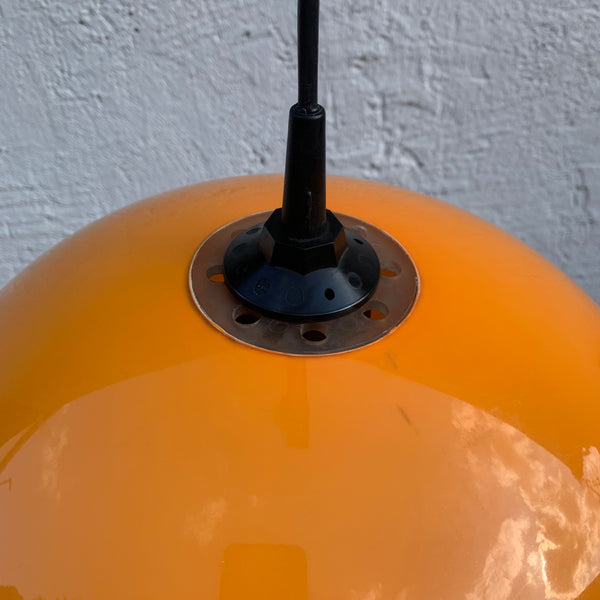Vintage orangene Hängelampe