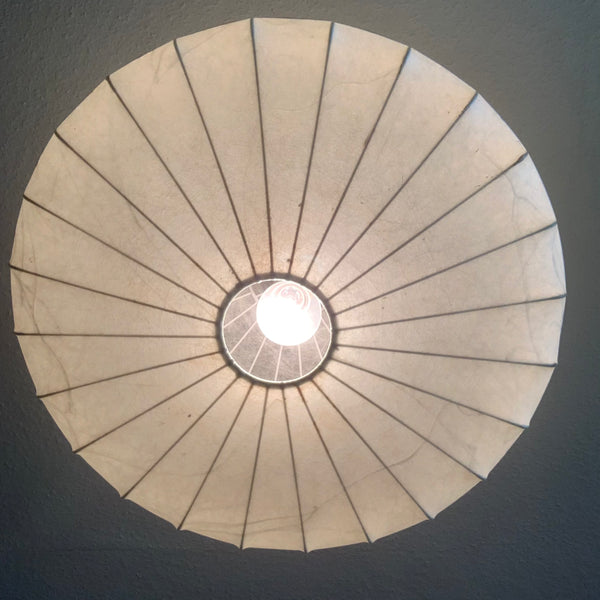 Vintage Cocoon Deckenlampe von Friedel Wauer für Goldkant Leuchten