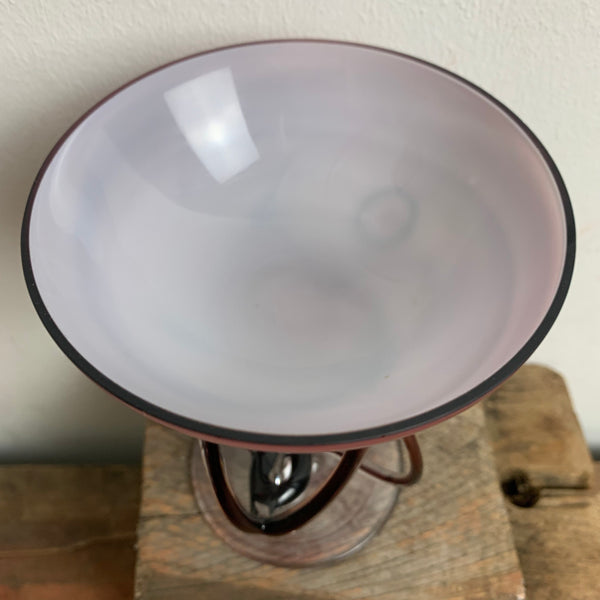 Vintage Jellyfish Vase Schale
