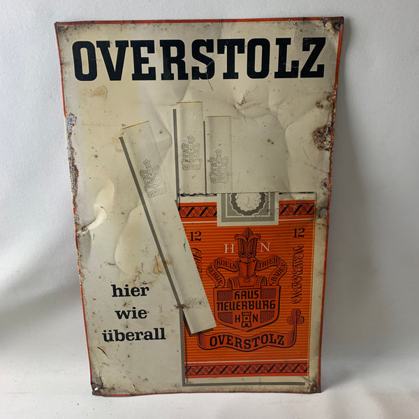 Blechschild Overstolz