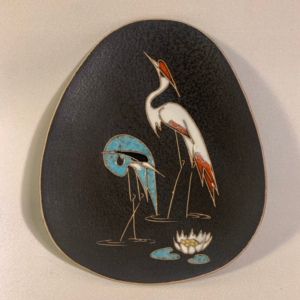 Keramik von Ruscha Kraniche