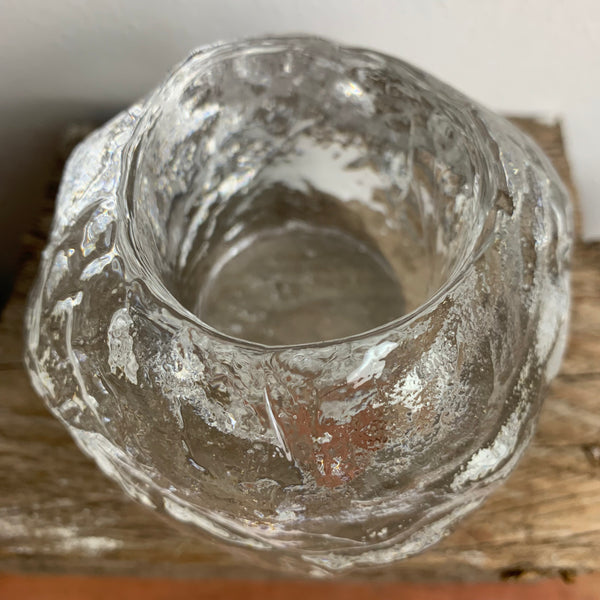 Teelichthalter Snowball von Ann Wärff für Kosta Boda