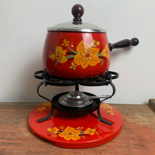 Vintage Fondue Set