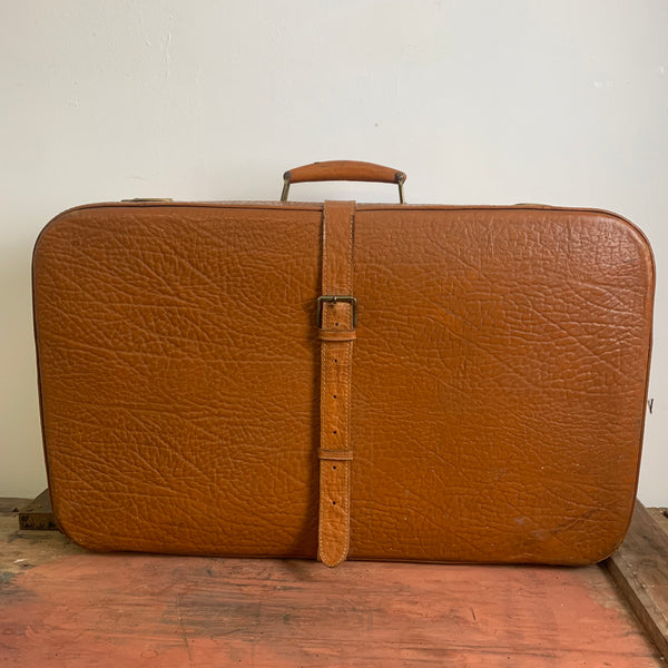 Vintage Leder Reisekoffer