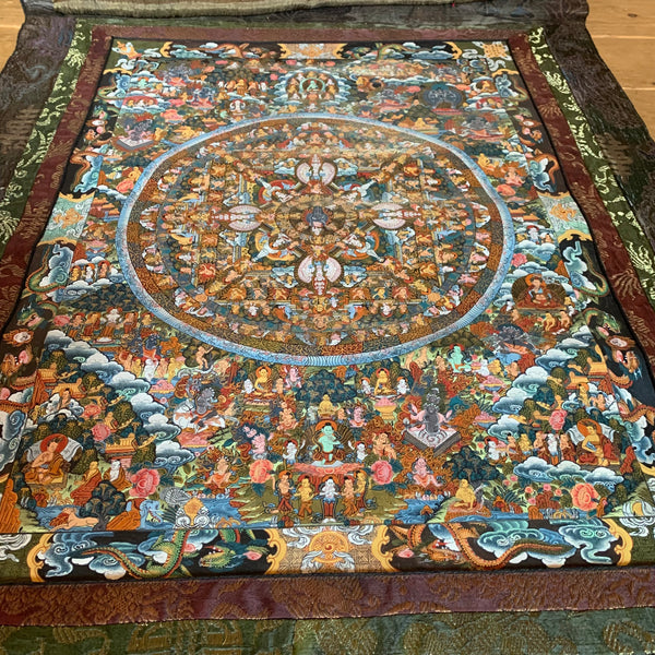 Mandala Thangka aus Kathmandu