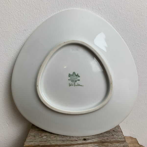 Vintage Kunst Teller von Bele Bachem für Rosenthal