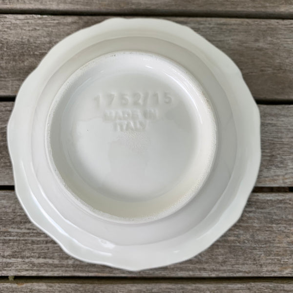 Bassano italienische Keramik runde mediterrane Obstschale