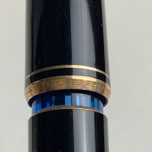 Montblanc Kolbenfüller Modell No 22 Gravur Siemens