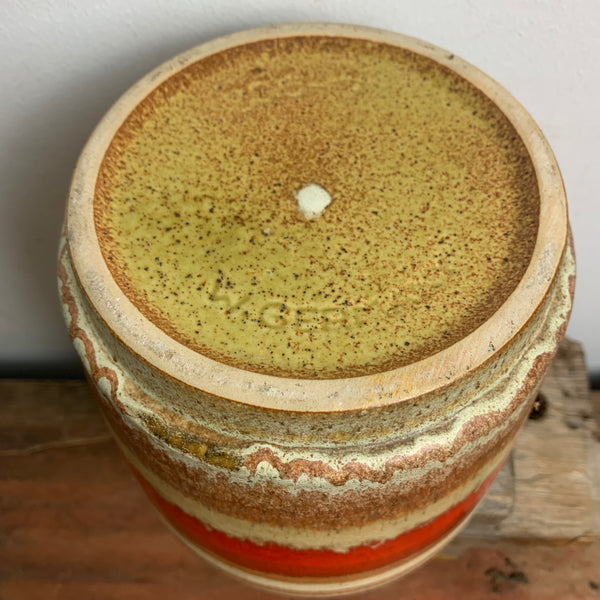 Vintage Keramik Blumen Übertopf von Scheurich