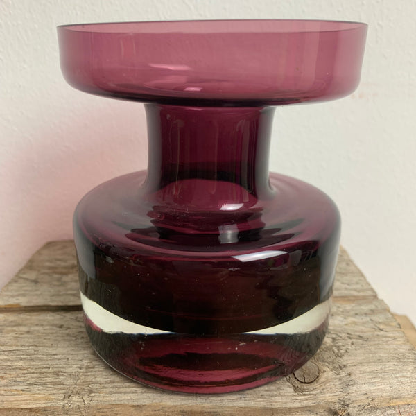 Vintage Design Glas Vase von Glasvasen von Tamara Aladin für Riihimaen Lasi Oy