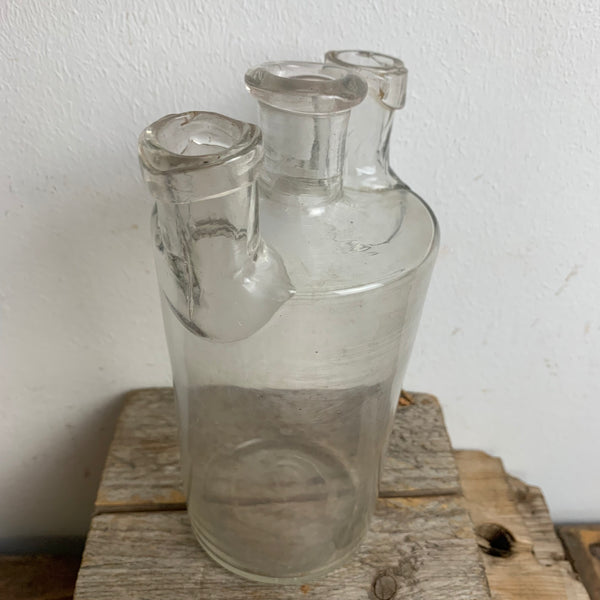 Antike Laborflasche Frasco Wolf