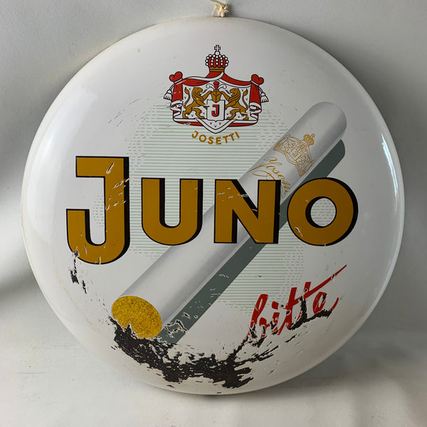 Emaille Schild Juno