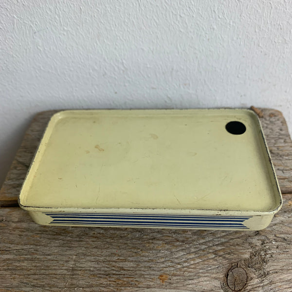 Vintage Sparbüchse Stabil Metallbaukasten