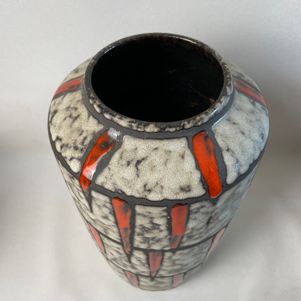 Keramik Vase Scheurich Fat Lava 517-38