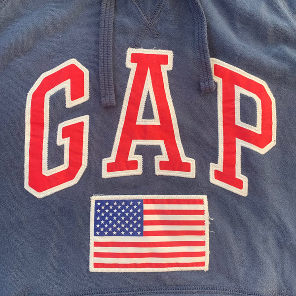 GAP Hoodie mit US Flagge - Vintage