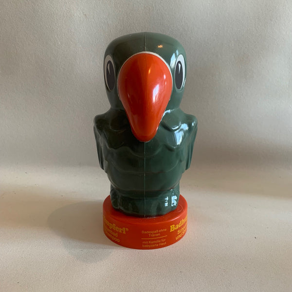 Papagei Badhupferl Werbefigur