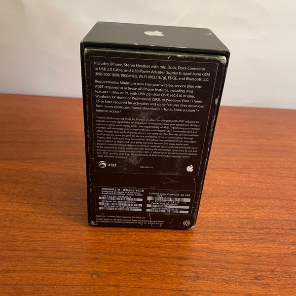 iPhone 2G 16GB 1. Generation OVP
