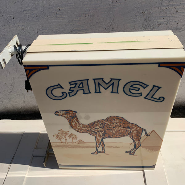 Werbeschild Außenleuchte Camel Zigaretten
