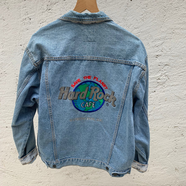 Vintage Jeans Jacke Hard Rock Café Washington DC